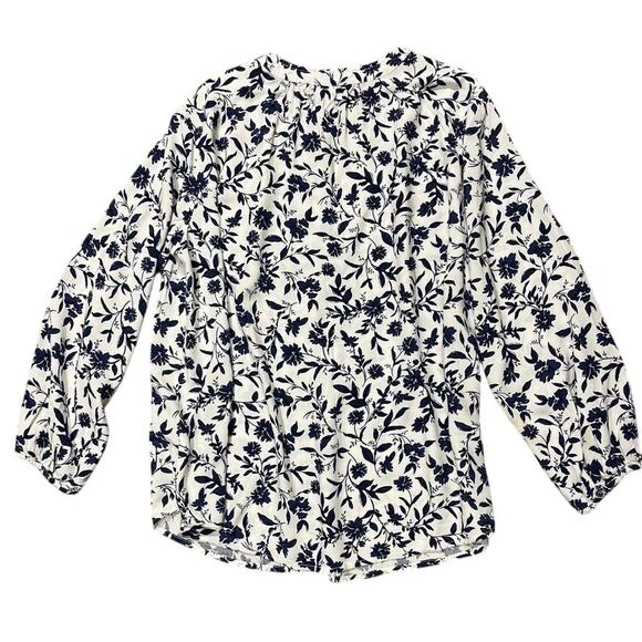 Old Navy Viscose Split Neck Pop Over Blouse Top Size XL - Picture 7 of 7